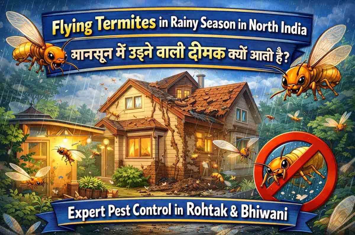 Flying Termites in Rainy Season in North India | मानसून में उड़ने वाली दीमक क्यों आती है?