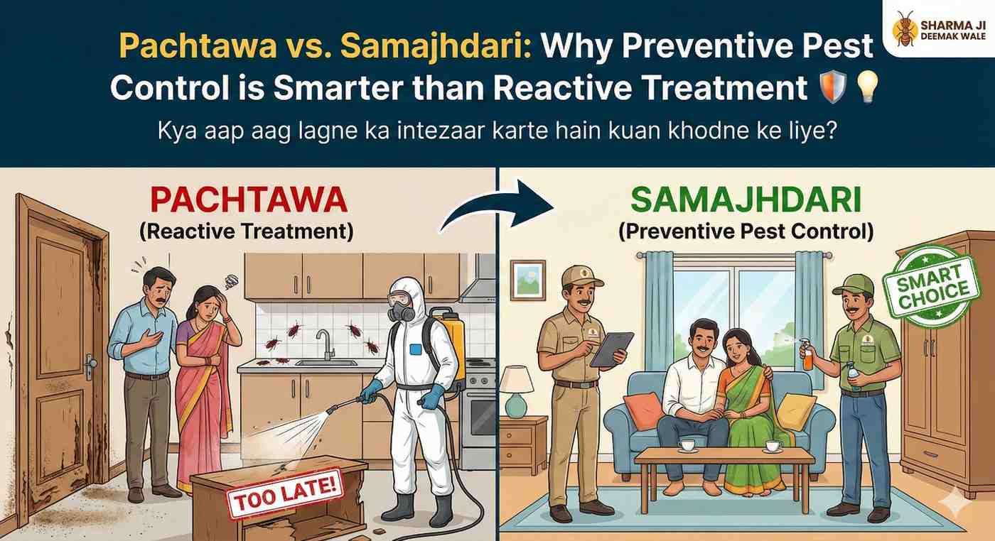 Why Preventive Pest Control is Smarter than Reactive Treatment