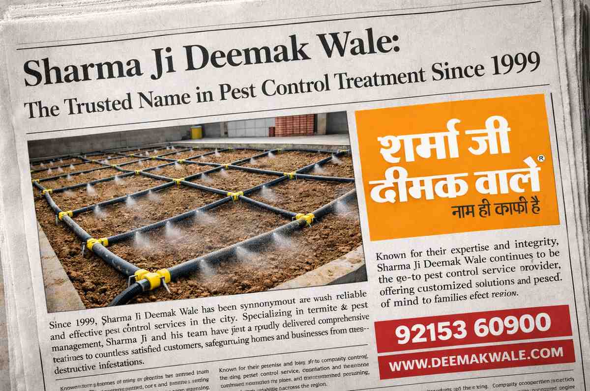 Friendly photo of Sharma Ji